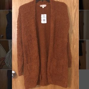 Sherpa cardigan